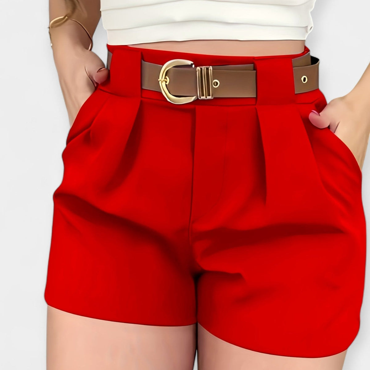 High Pleated Trousers