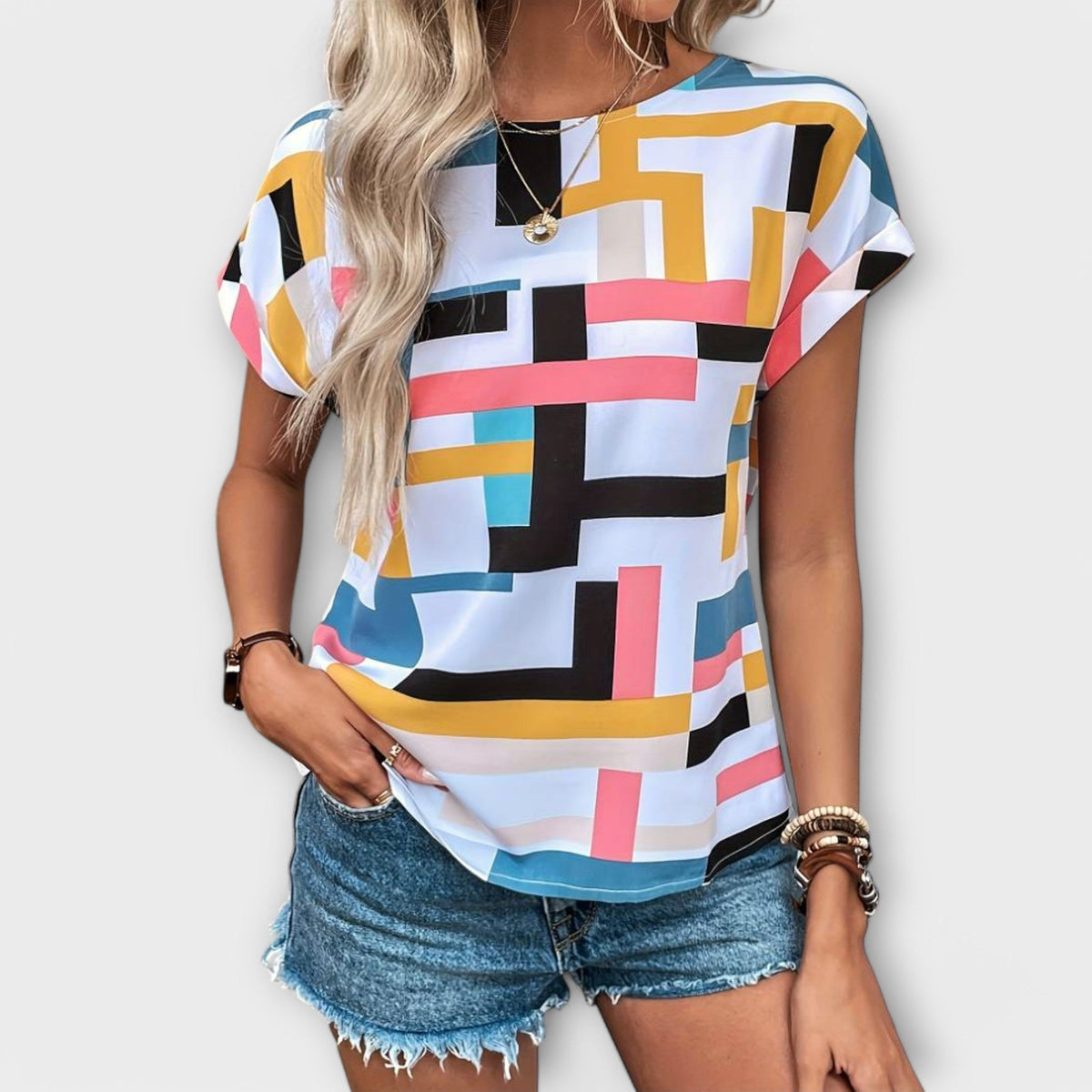 Chloé - Short-sleeved blouse