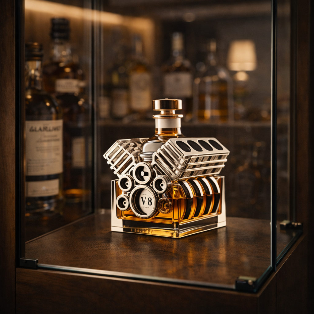 Whisky bottle - Engine Edition