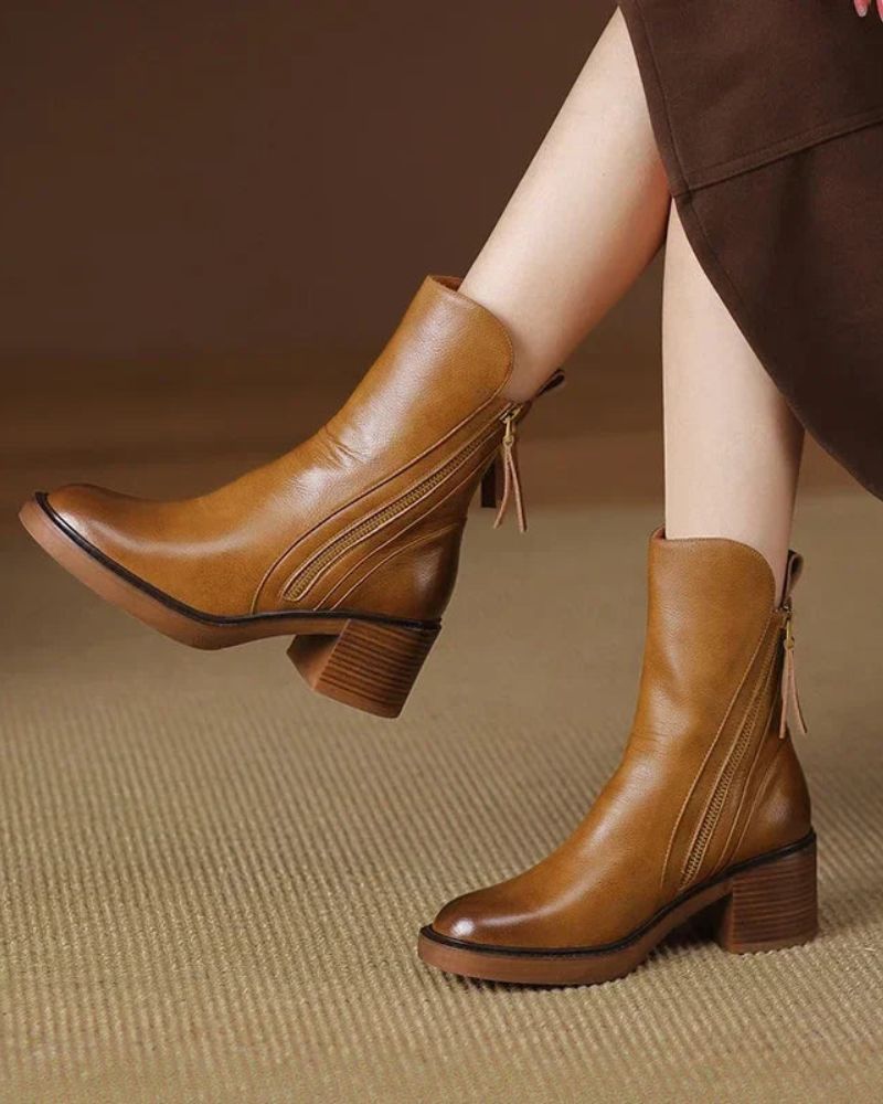 Ramona | Garciela Elegant Leather Boots