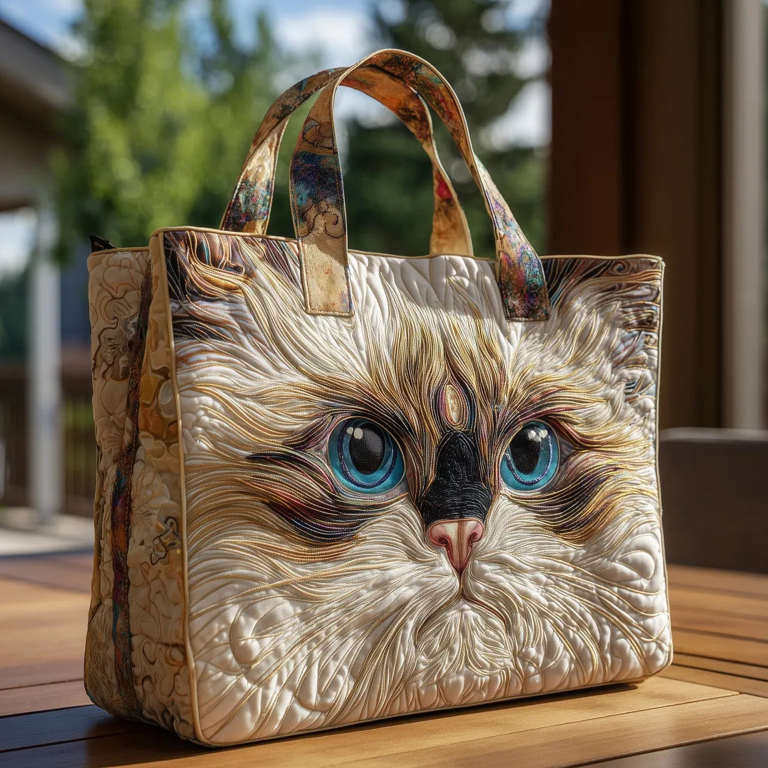 Chat - Colorful Quilted Bag