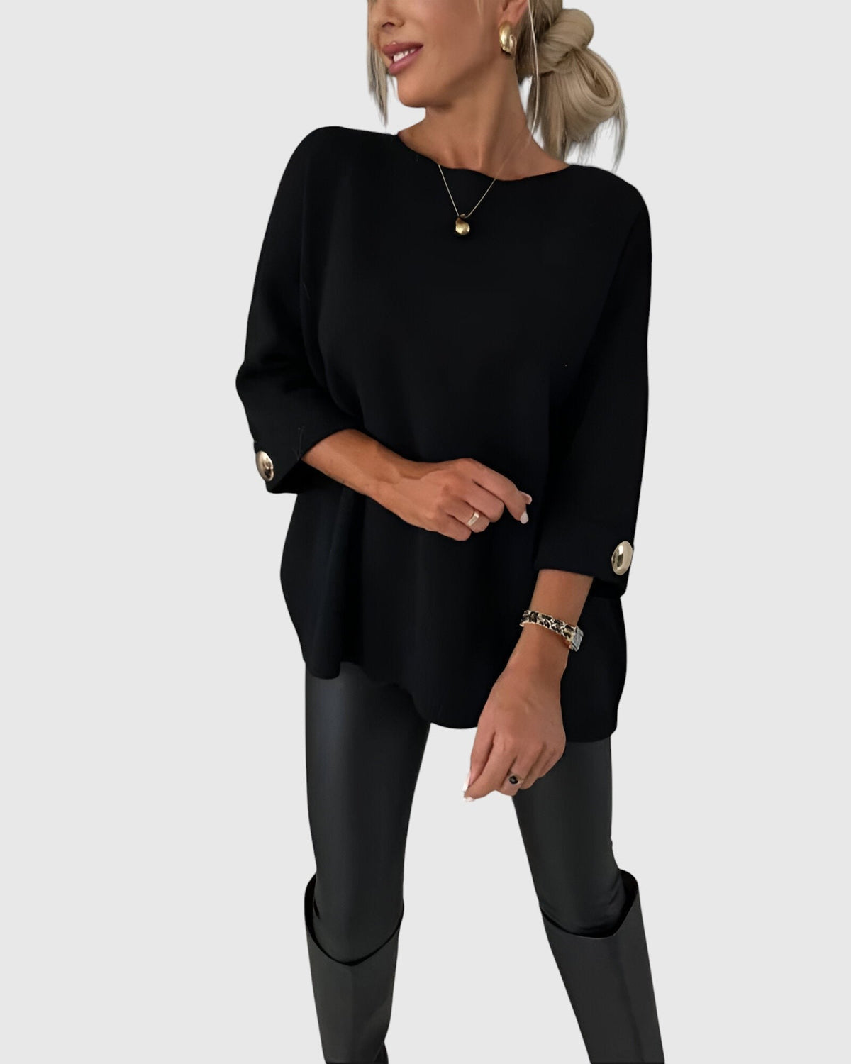 Janel – Elegant everyday pullover