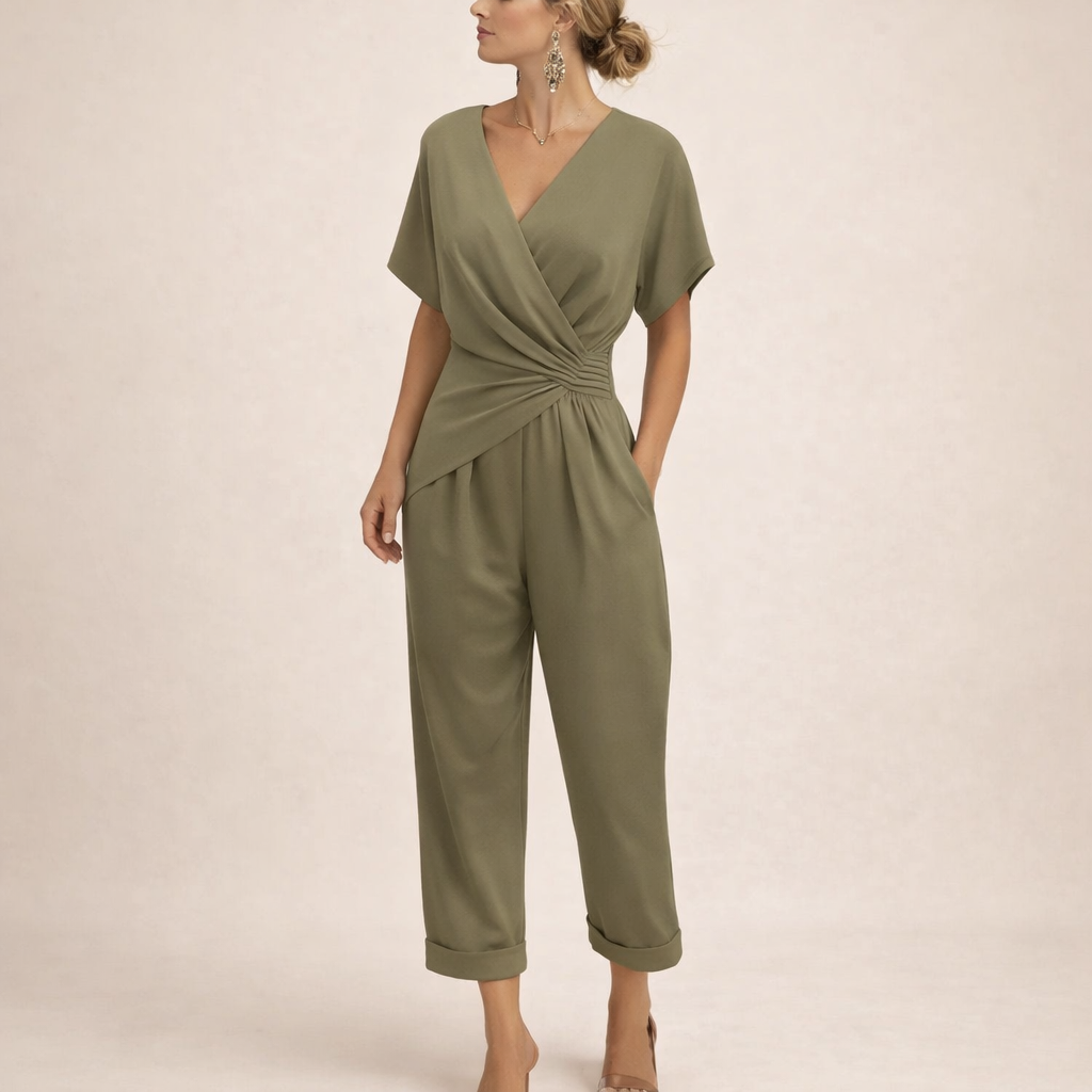 Magda | Elegant Distressed Jumpsuit