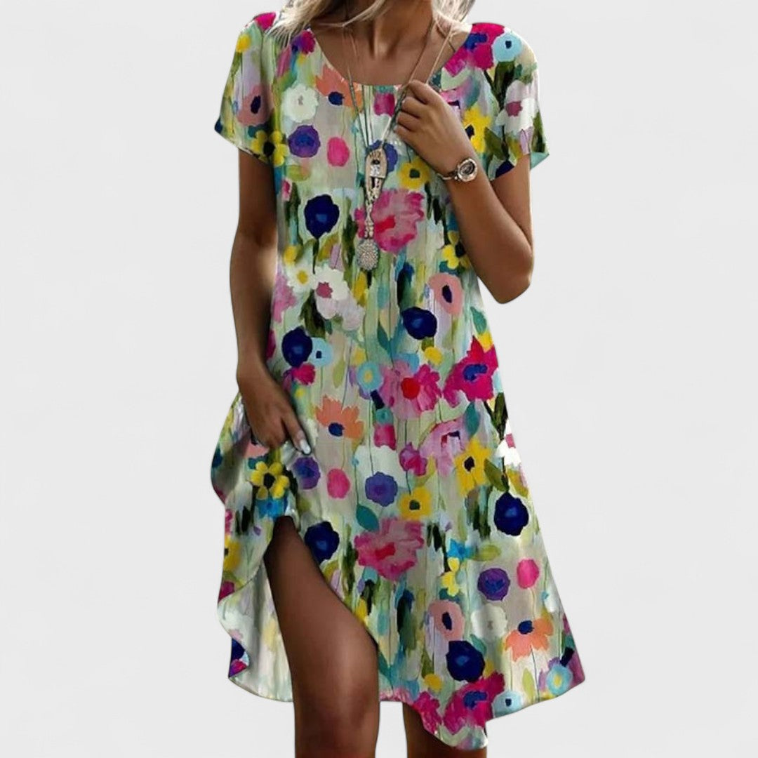 Éva - Floral Dress