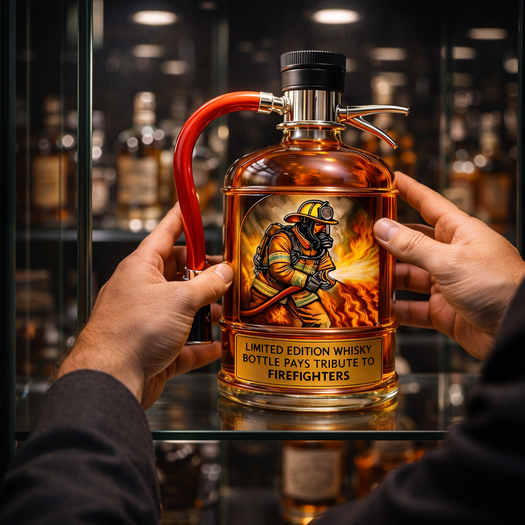 Whiskey Bottle - Firefighter Edition