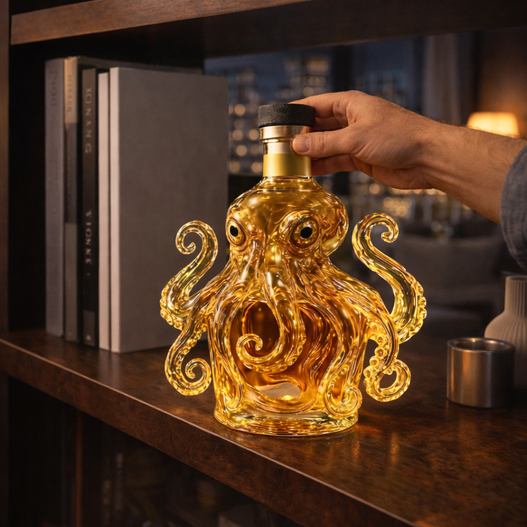 Whisky Bottle - Octopus Release