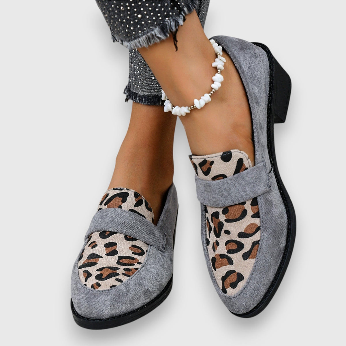 Florentina | Comfortable Leopard Slippers