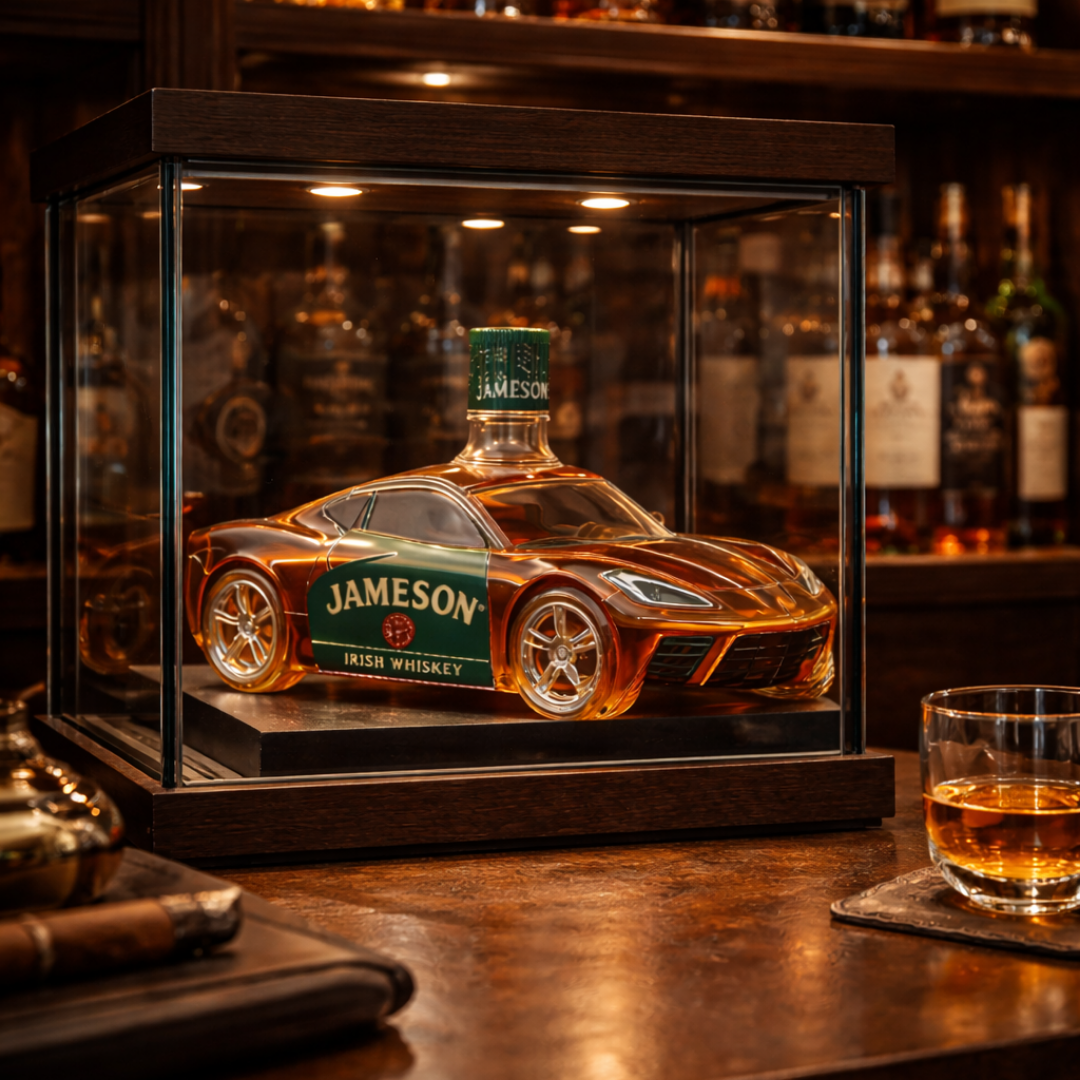 Whisky Butelka - Corvette Kiadás