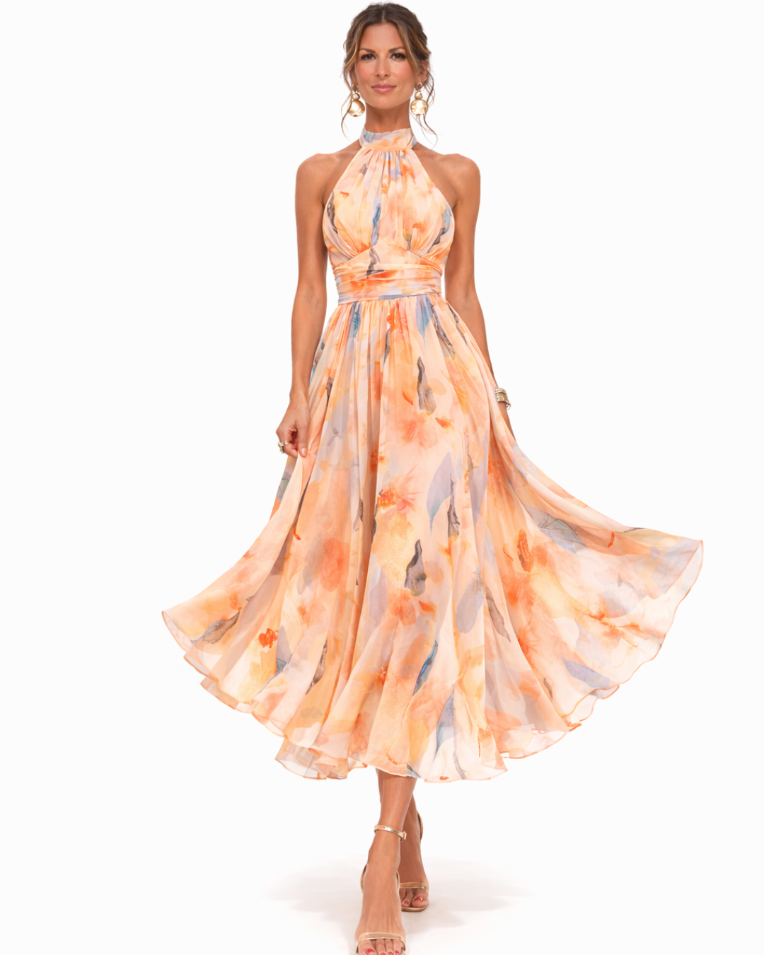 LILIANA | Halter nyakú ruha