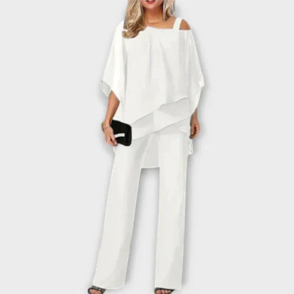 Chiffon evening set