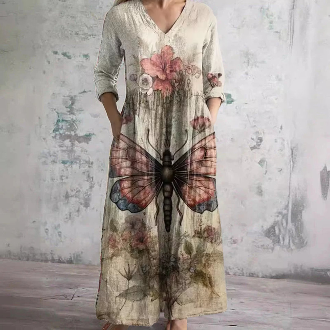 EVELYN | FLOWERY SUMMER DRESS