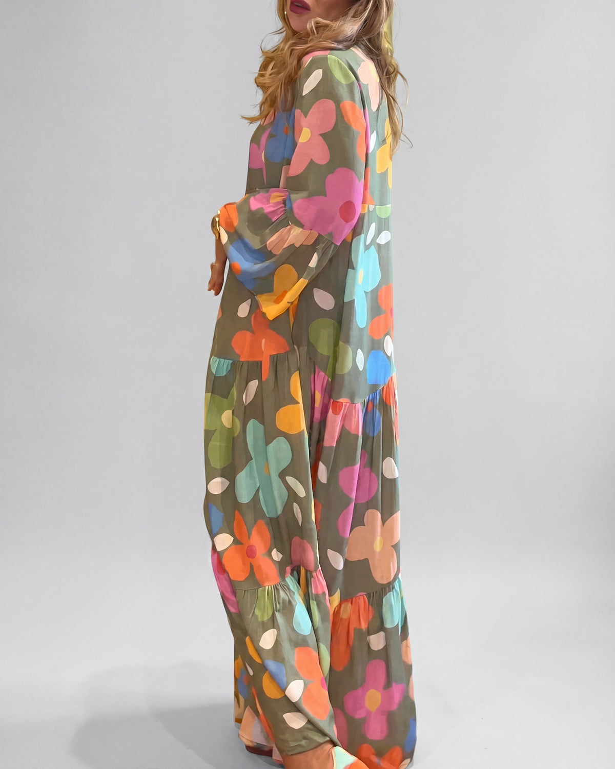 Flowery Dream | Relaxed Fit Maxi Dress