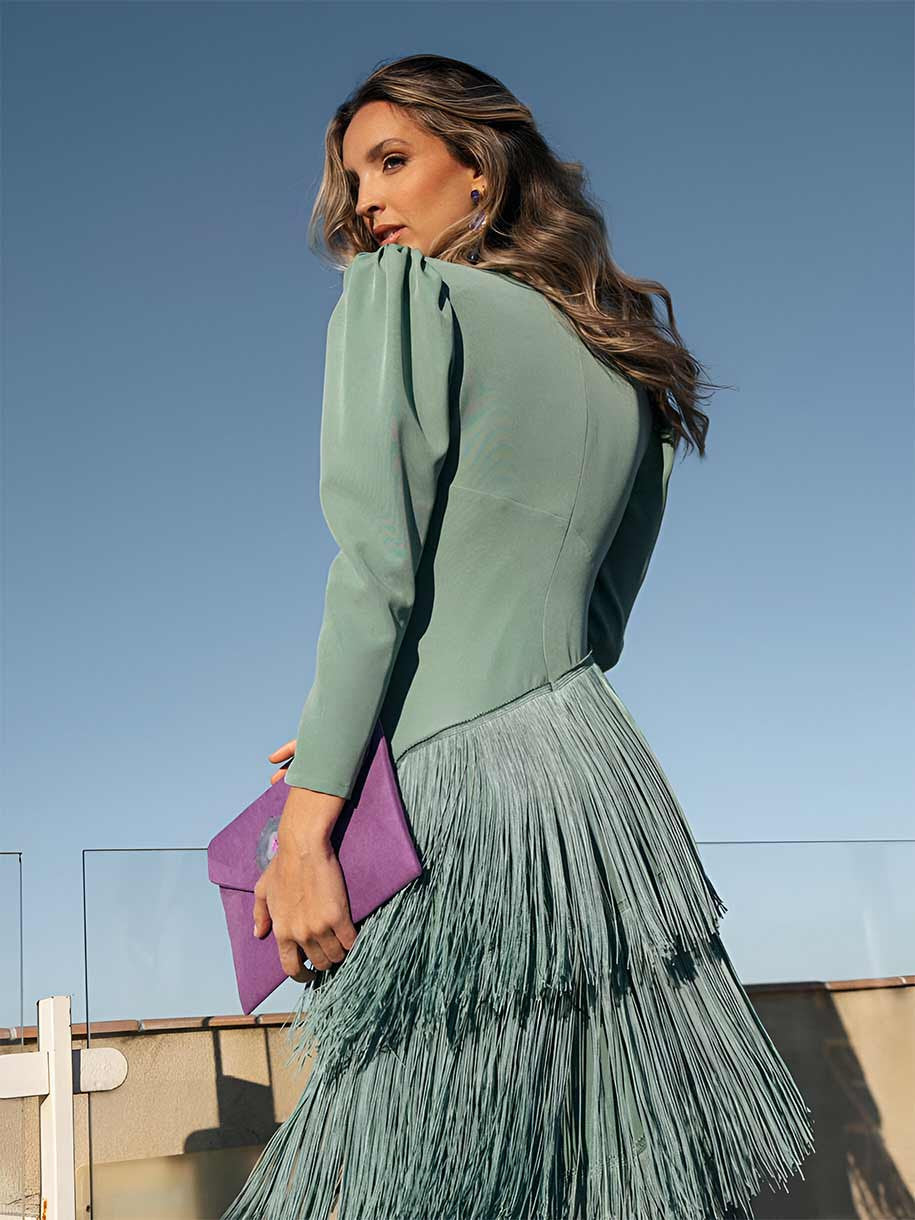 Green Fruity Dress