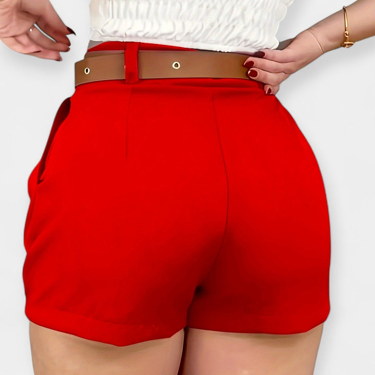 High Pleated Trousers