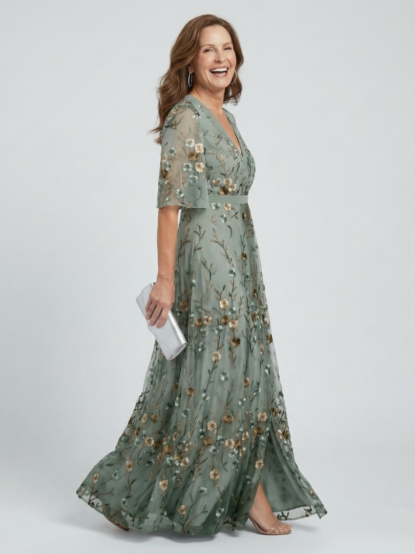 Aneta | Maxi Halter Floral Dress