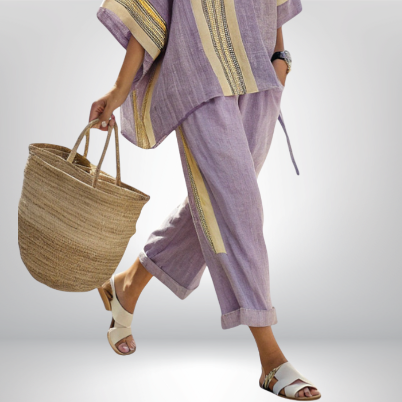 Daisy | Bohemian Striped Set