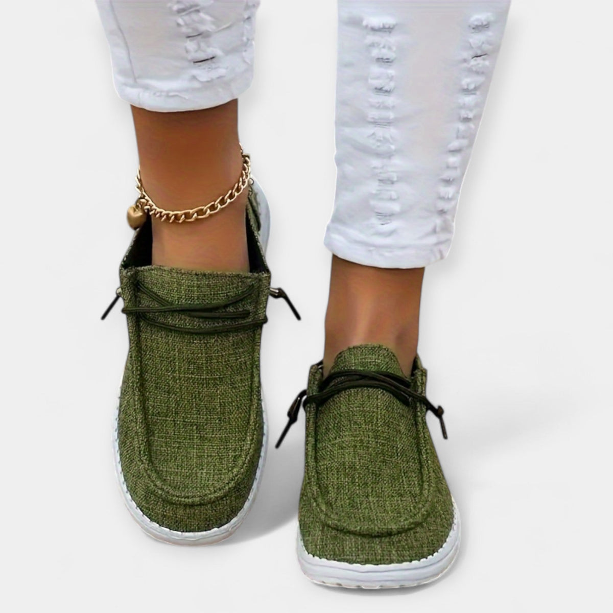 Comfortable textile shoes for everyday wear