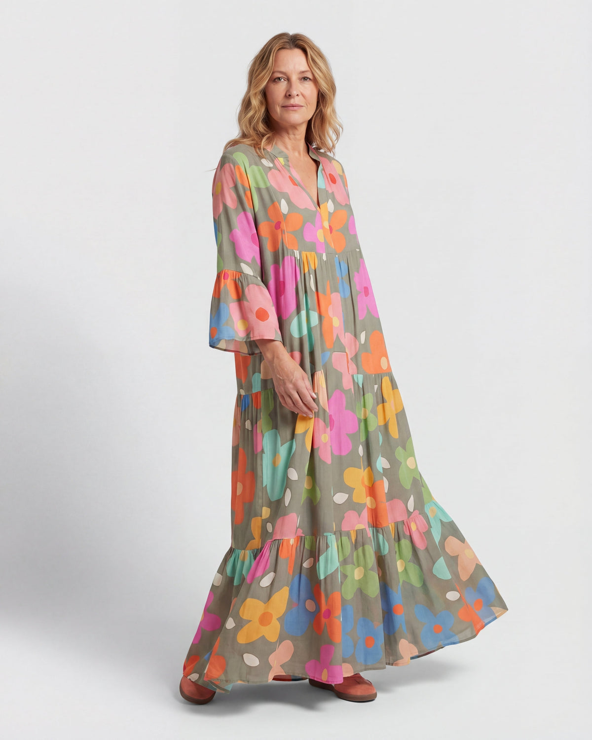 Flowery Dream | Relaxed Fit Maxi Dress