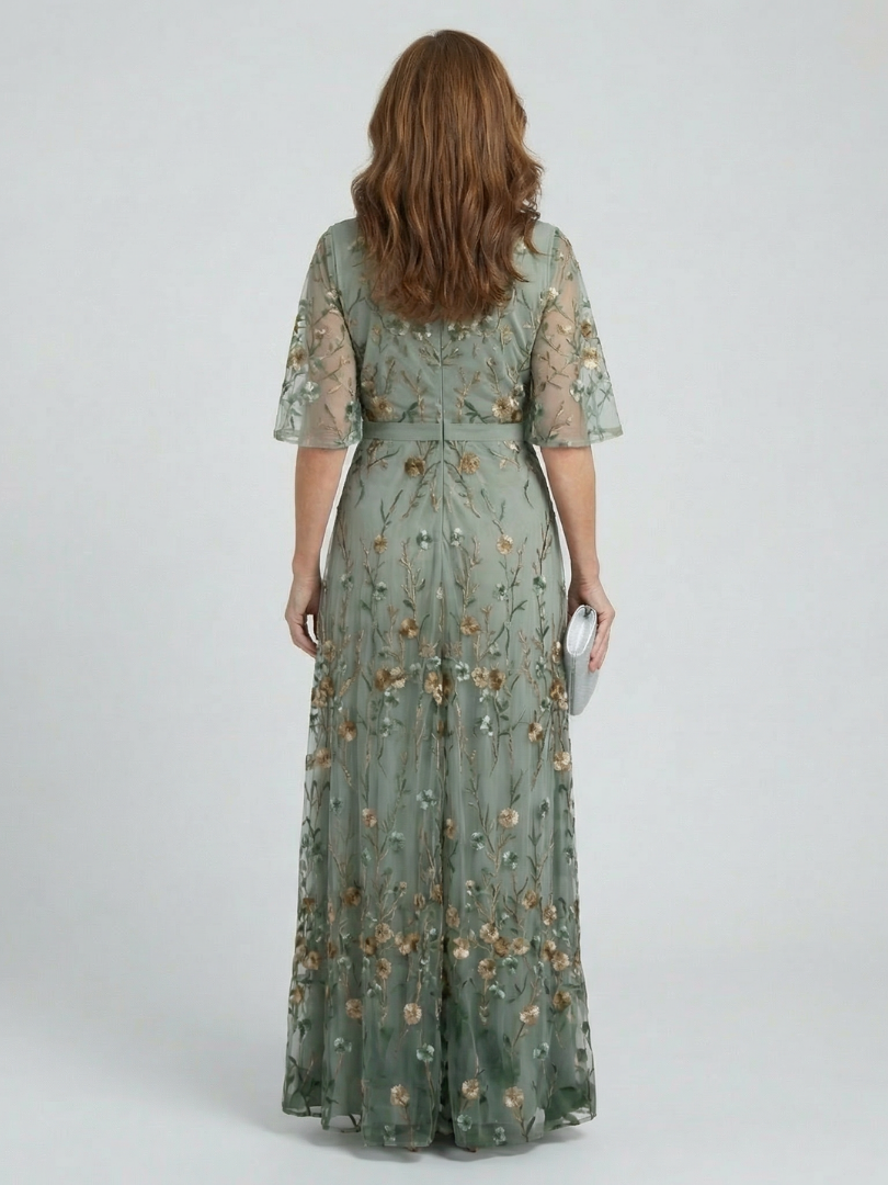 Aneta | Maxi Halter Floral Dress