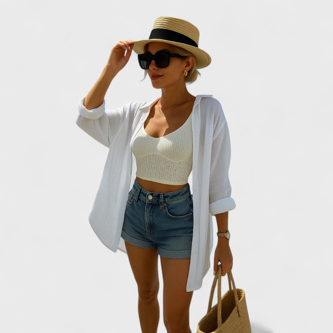 Irena - Ibiza-style blouse