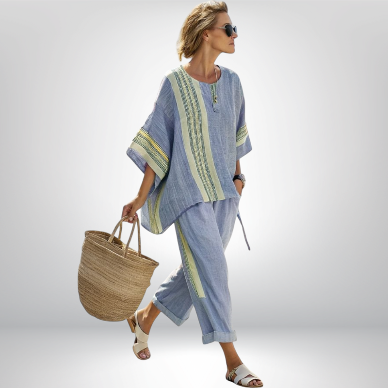 Daisy | Bohemian Striped Set