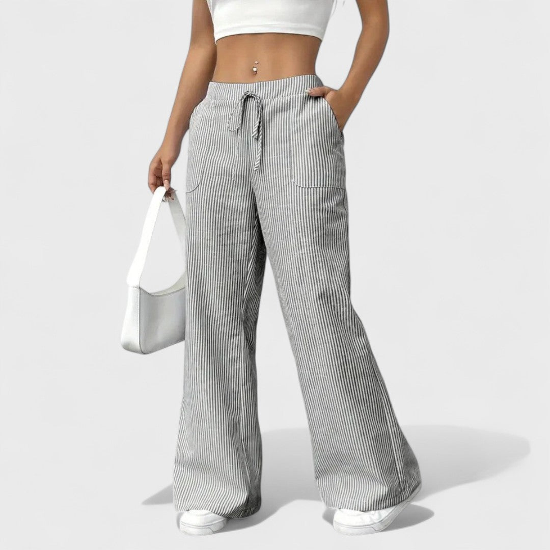 Dominik - Kényelmes Széles Nadrág