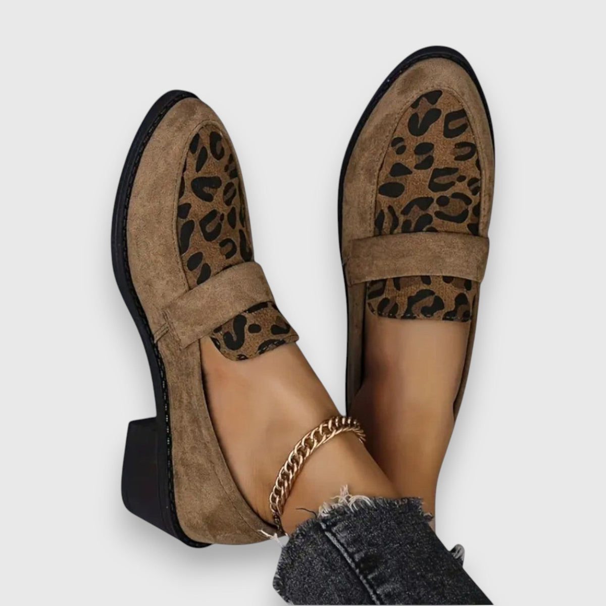 Florentina | Comfortable Leopard Slippers