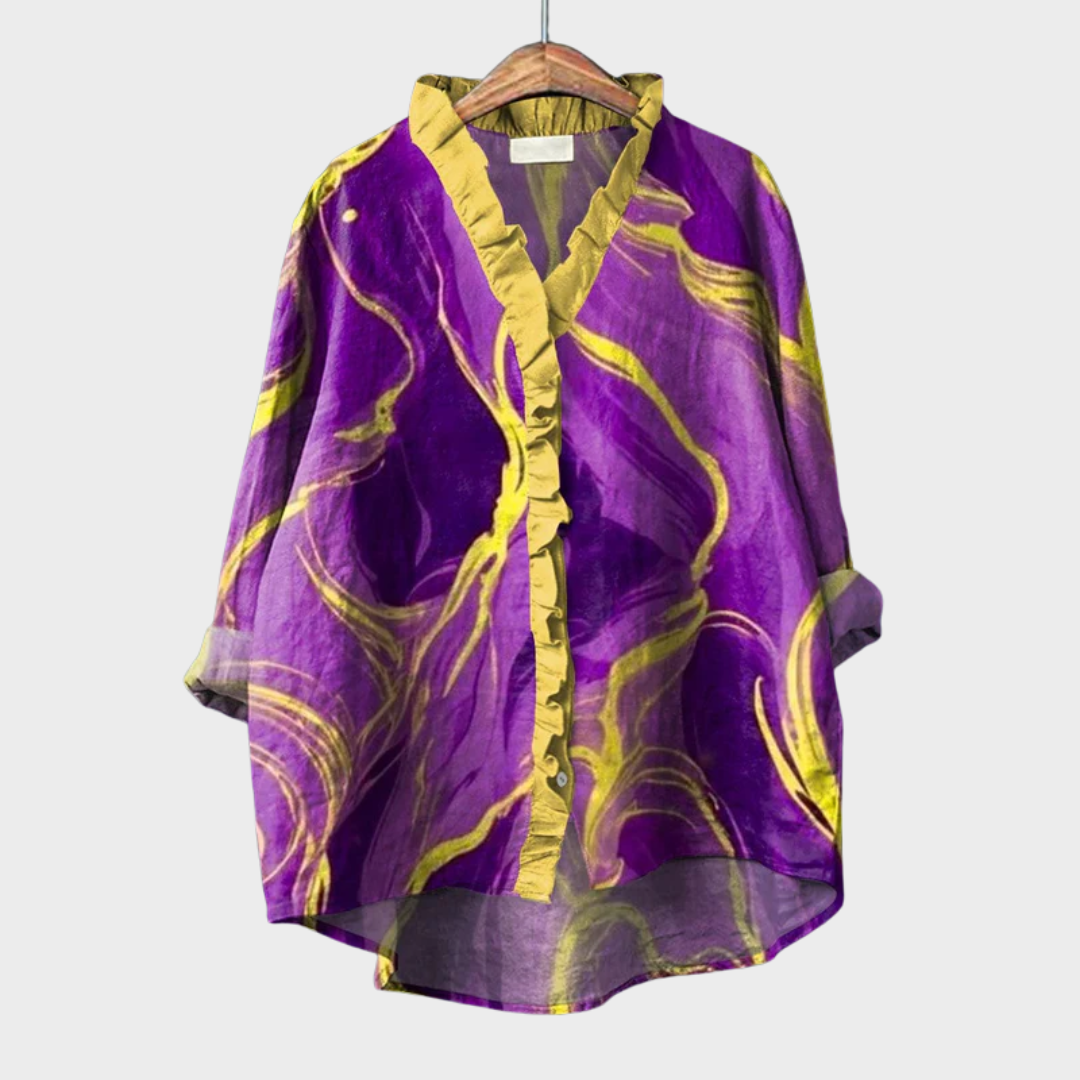 Boni | Elegant Linen Summer Blouse