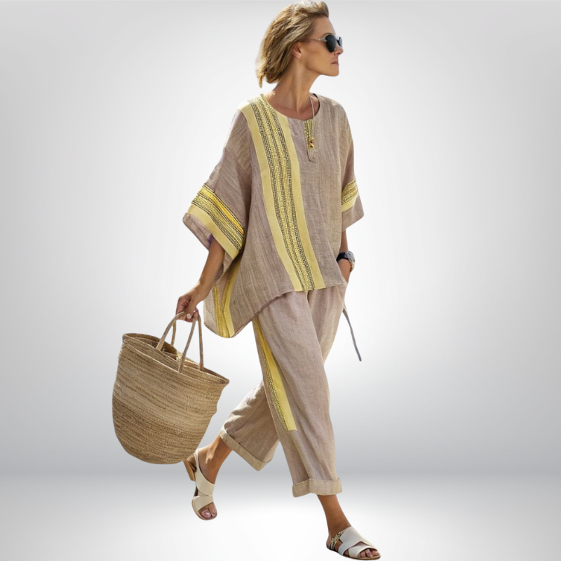 Daisy | Bohemian Striped Set