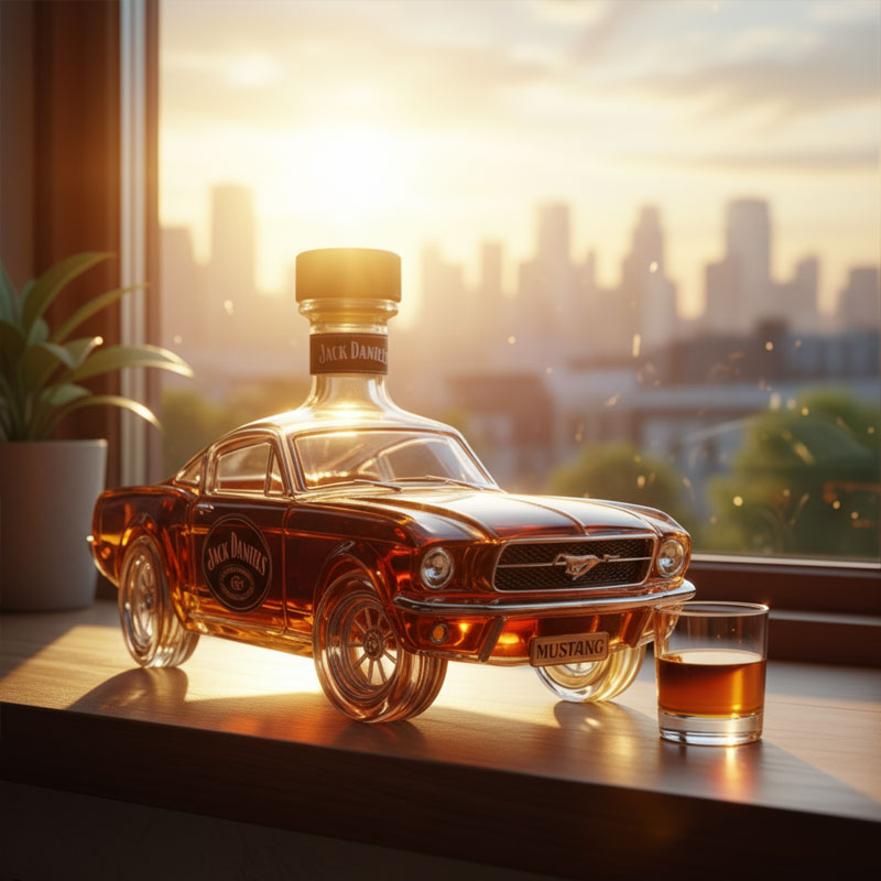 Whisky Palack - Mustang Kiadás