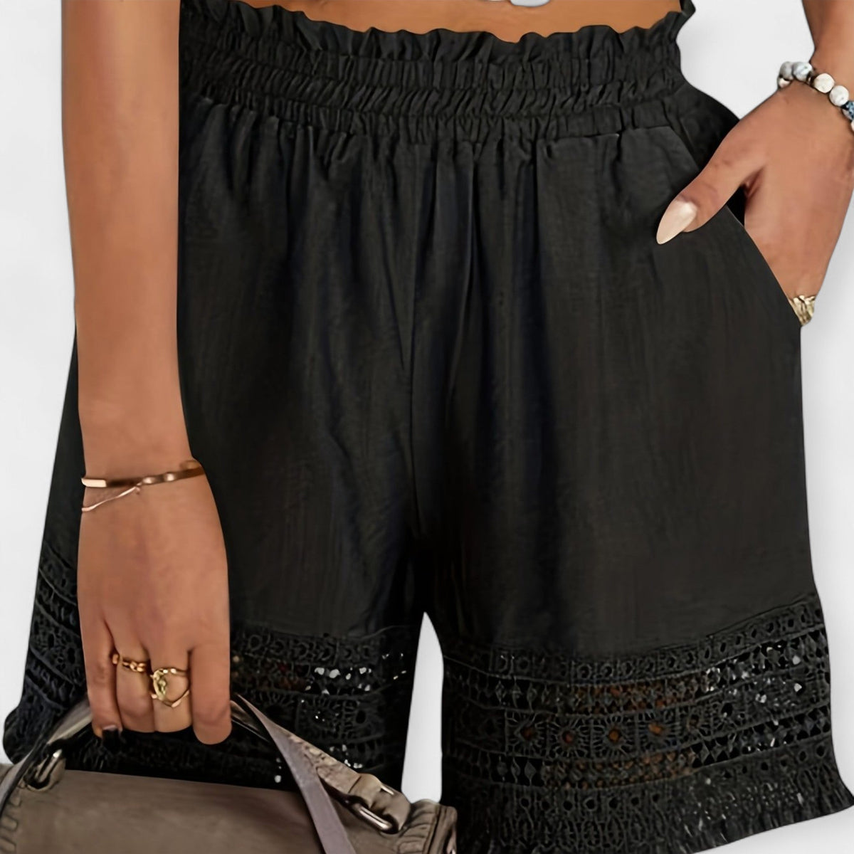 Lace shorts