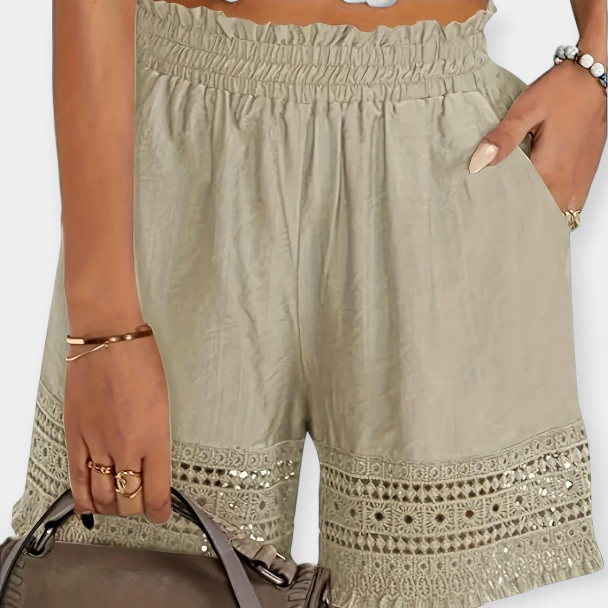 Lace shorts