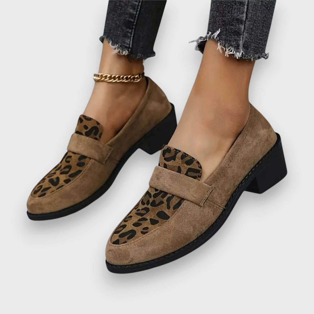Florentina | Comfortable Leopard Slippers