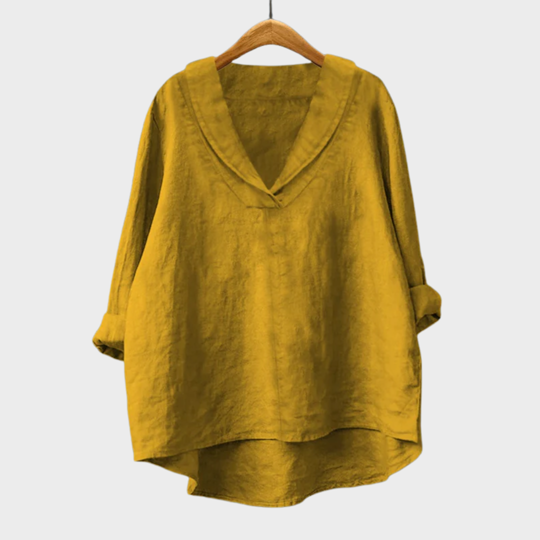 Samantha | Elegant Summer Linen Shirt