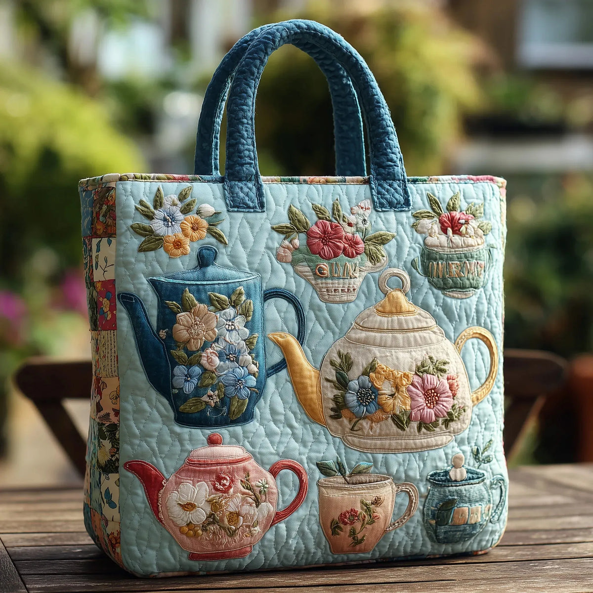 Flora - Practical Quilted Shoulder Bag