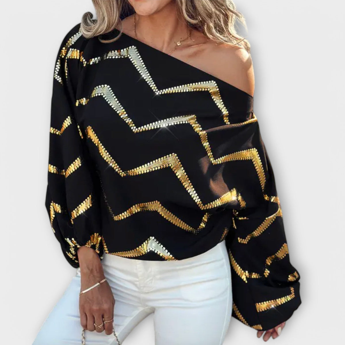 Bianka - Elegant spring blouse