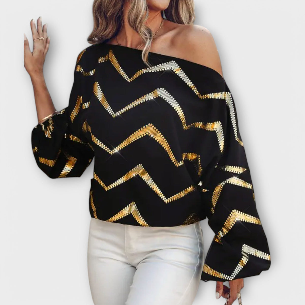 Bianka - Elegant spring blouse