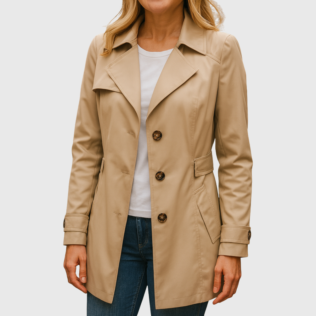 Jamie – Elegáns Őszi Trench Kabát
