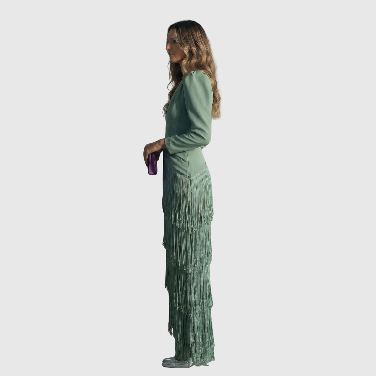Gabriella – Elegáns Rojtos Maxi Ruha