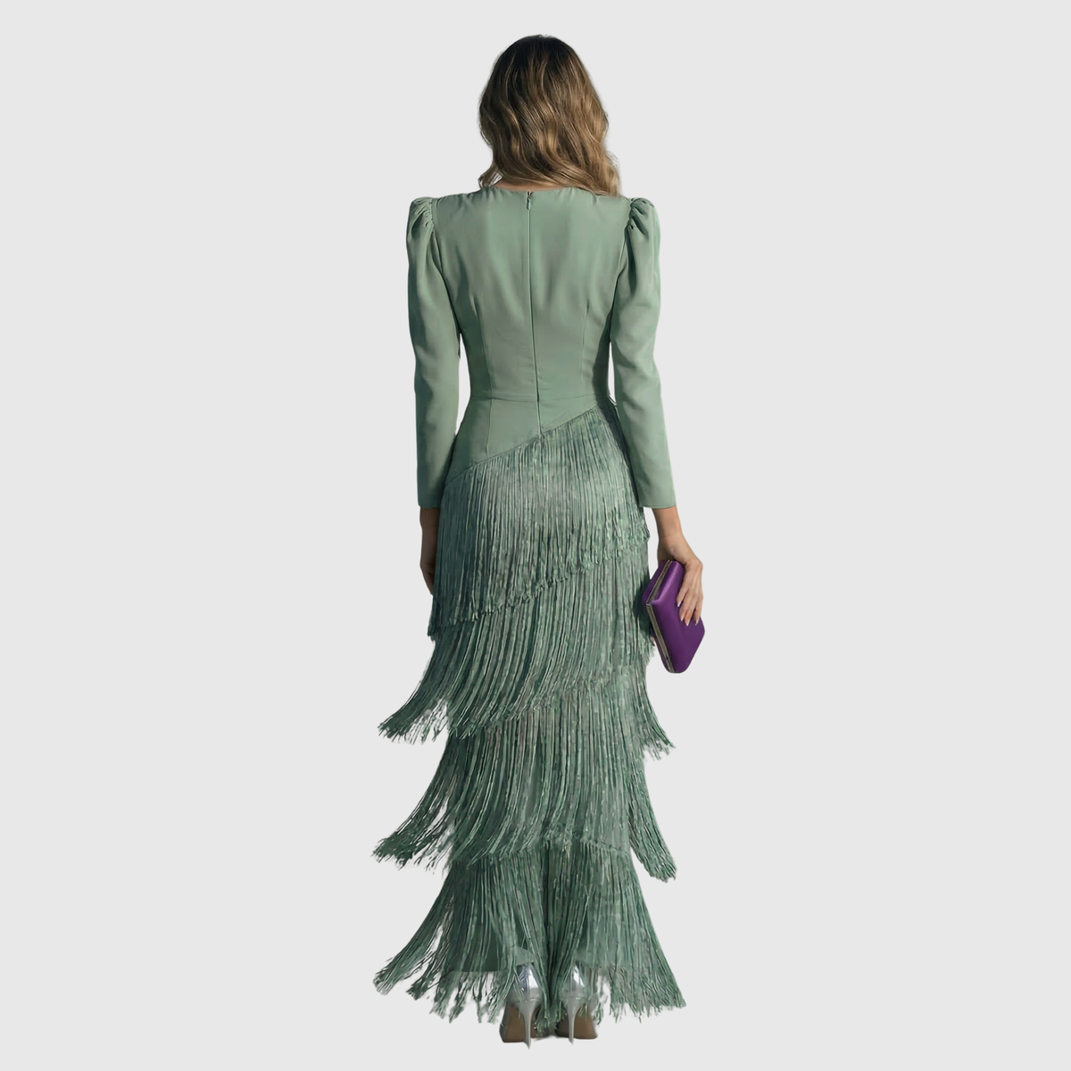 Gabriella – Elegáns Rojtos Maxi Ruha