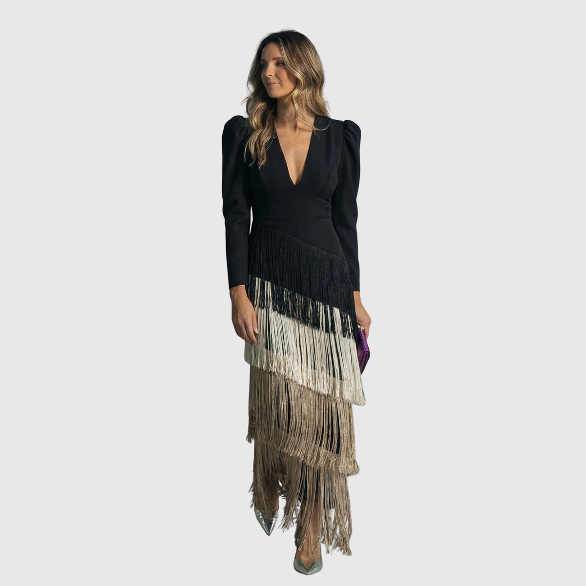 Gabriella – Elegáns Rojtos Maxi Ruha