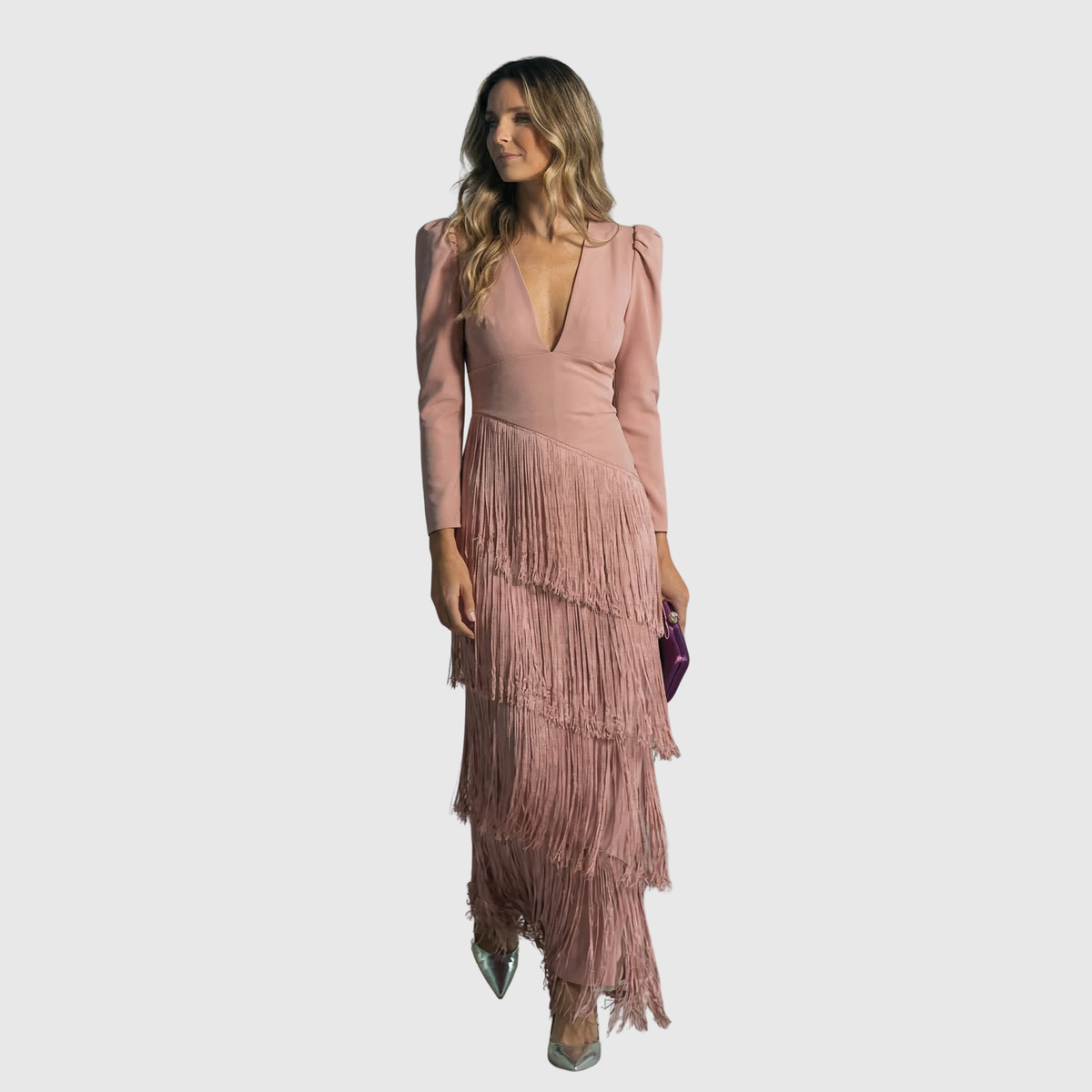 Gabriella – Elegáns Rojtos Maxi Ruha