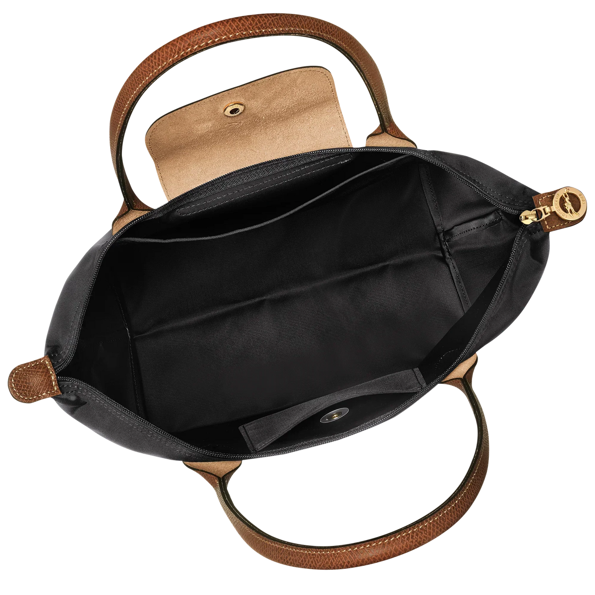 Longchamp - Közepes Le Pliage Tote, Fekete