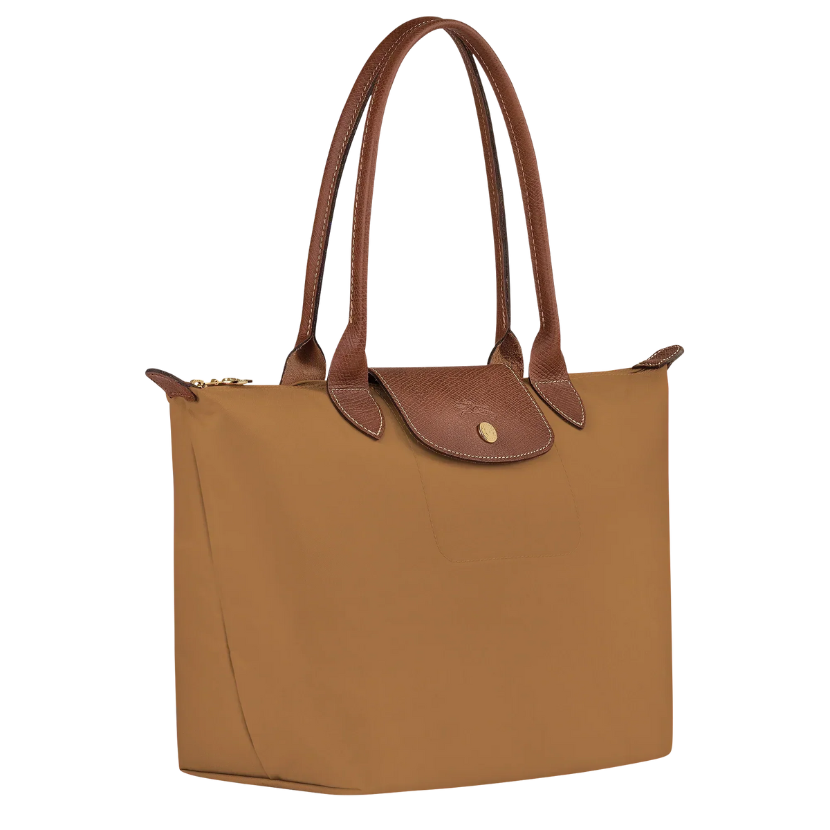 Longchamp - Medium Le Pliage Tote, Goat Brown