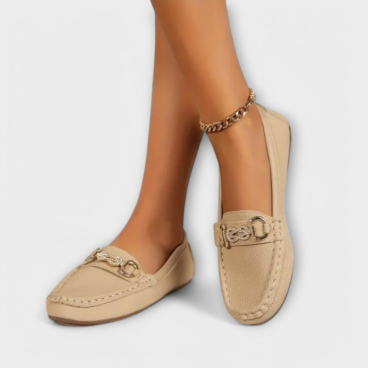 Ioana | Bőr Slip-on Mokaszin