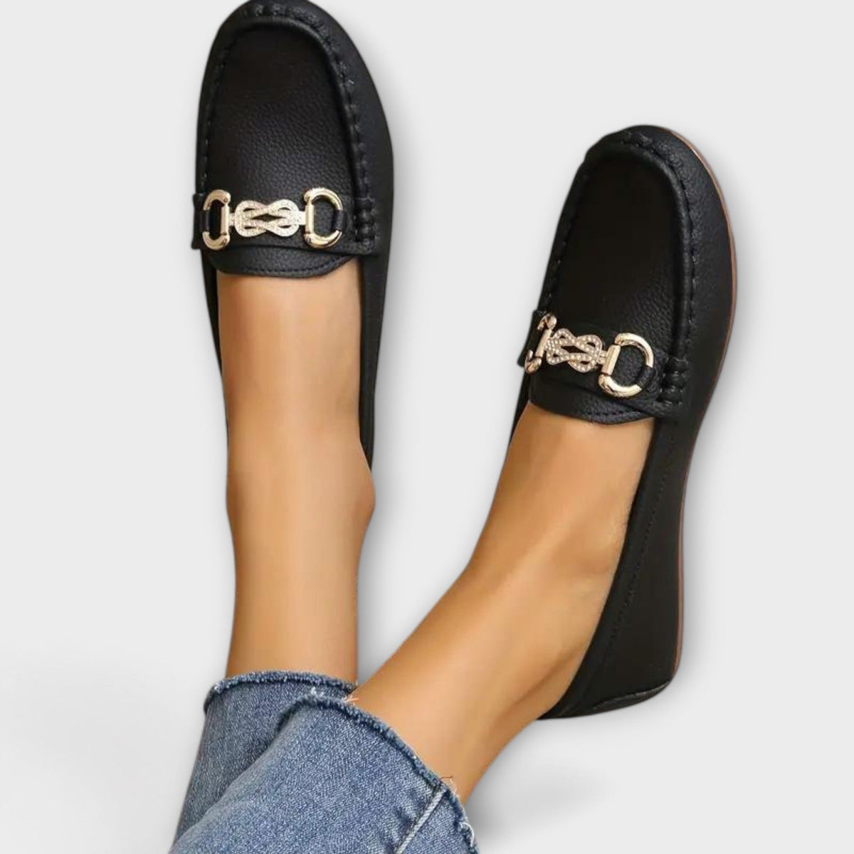 Ioana | Bőr Slip-on Mokaszin
