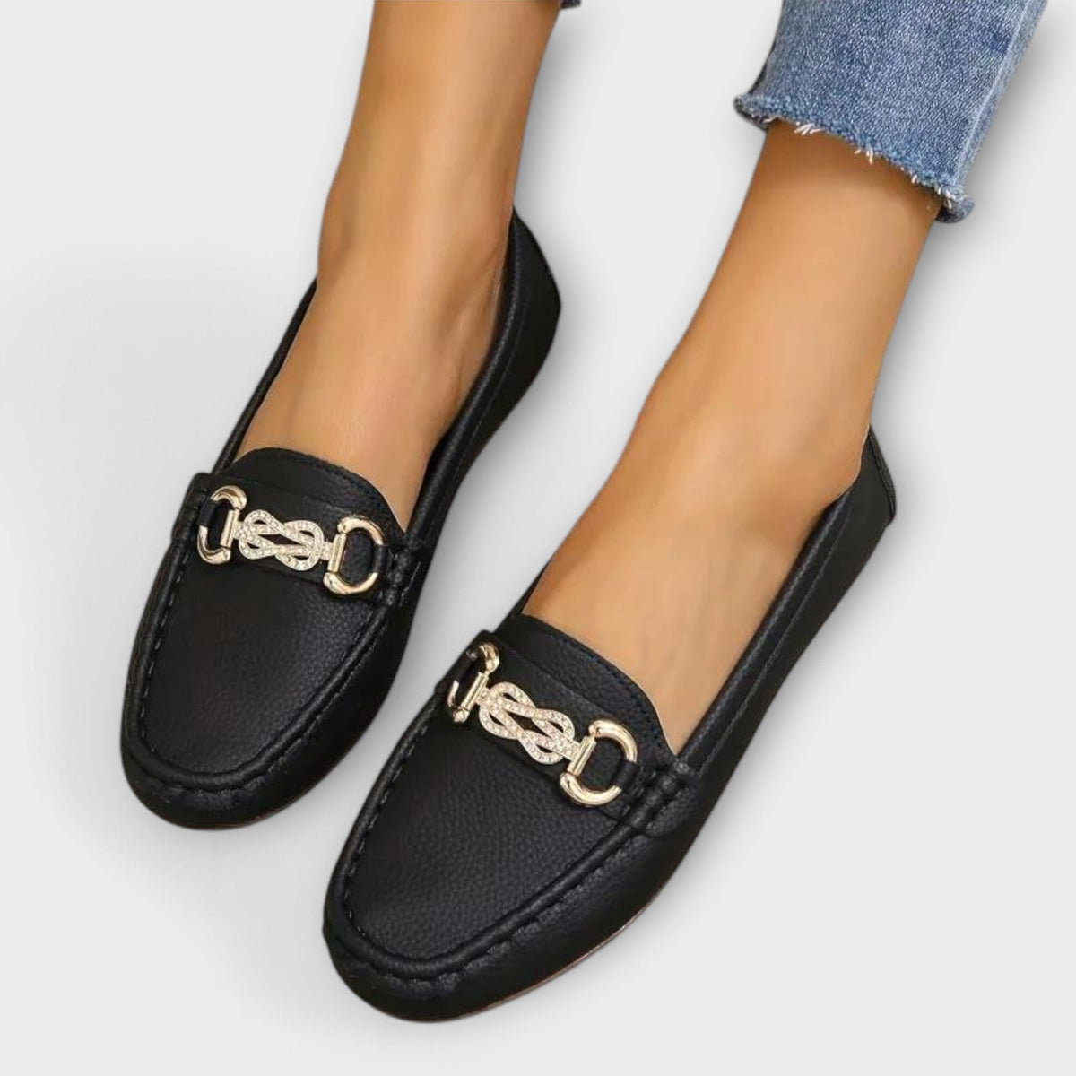 Ioana | Bőr Slip-on Mokaszin