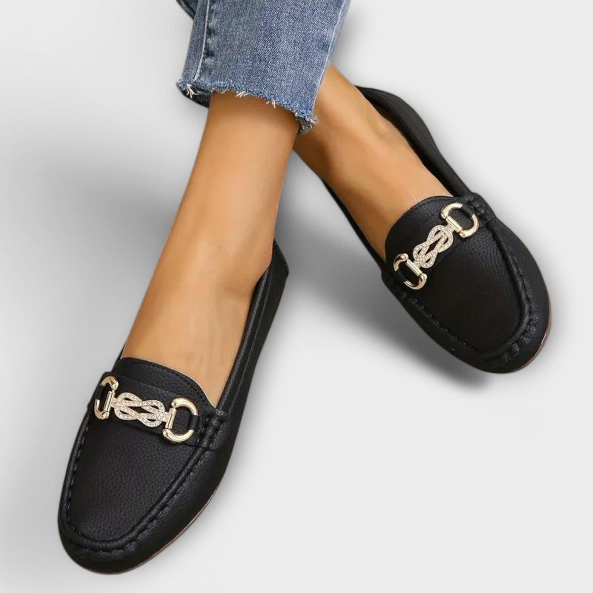Ioana | Bőr Slip-on Mokaszin