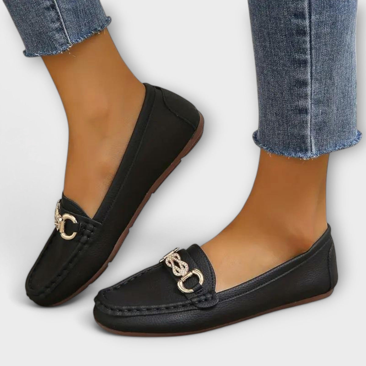 Ioana | Bőr Slip-on Mokaszin