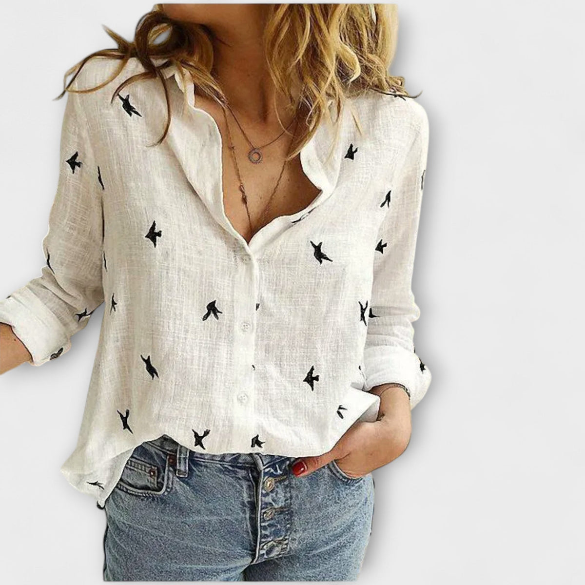 Nadia - Elegant Women's Blouse